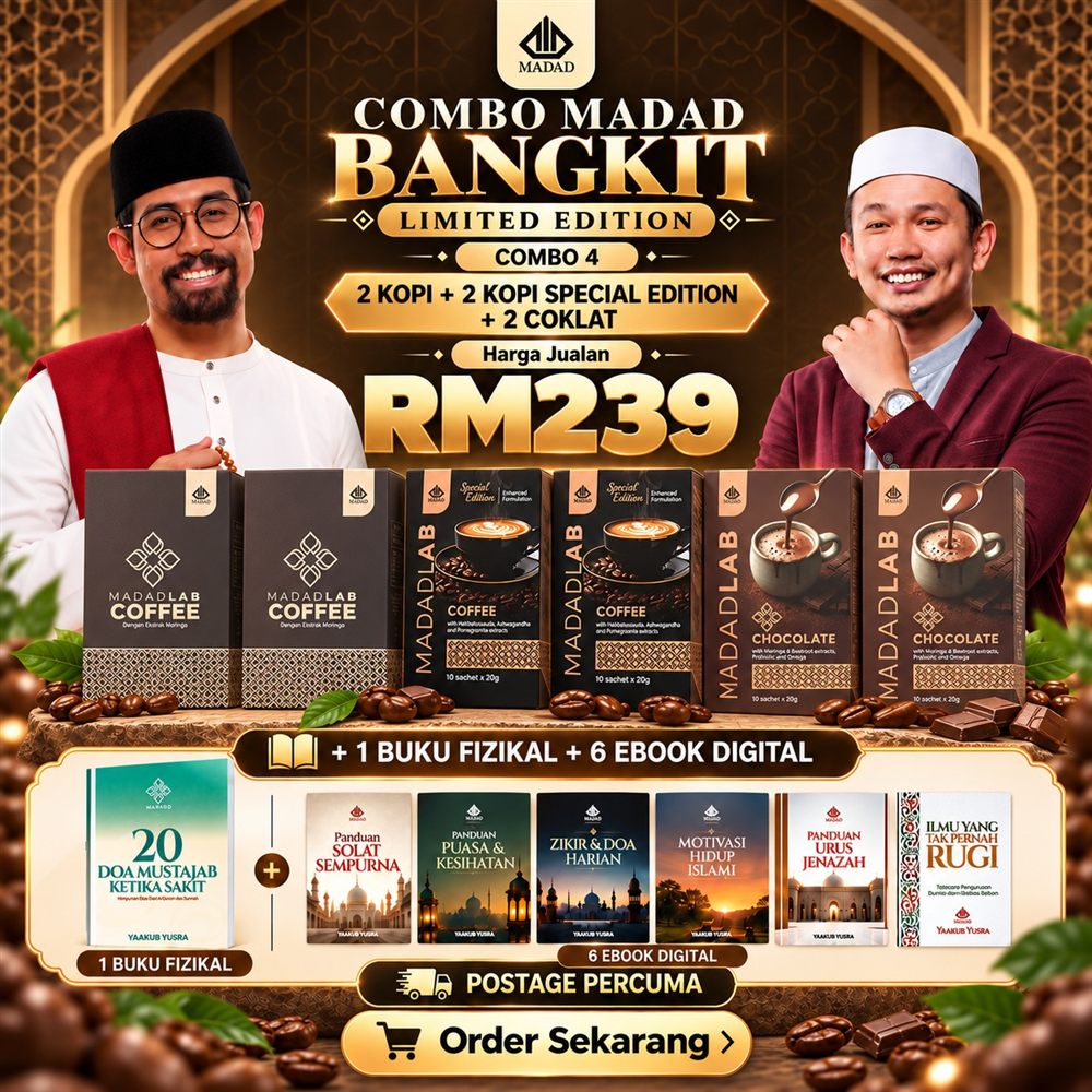 Madad Bangkit 2027 Combo 2 Kopi + 2 Special Edition + 2 Coklat RM239